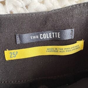 Maeve Anthropologie Colette black dress pants